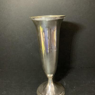 B - 636  Sterling Silver Vase