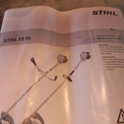 LOT 208  STIHL FS 55  GAS POWERED WEED TRIMMER