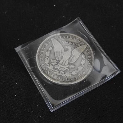 U.S. Silver Morgan Dollar, 1900, Antique Collectable Coin