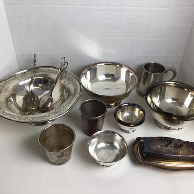 G690 Miscellaneous Silver Plate Lot
