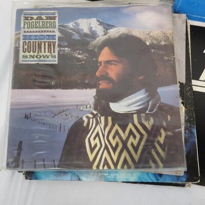 13 pc Music Book and Vinyls, Whitney Houston -to- No Jacket Required