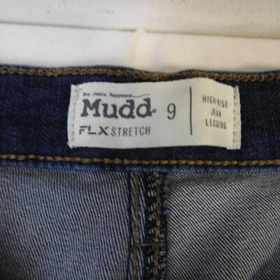 3 Pairs of Jeans, Size 7 - 9, Mudd, Calvin Klein, Levi's