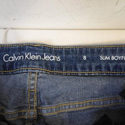 3 Pairs of Jeans, Size 7 - 9, Mudd, Calvin Klein, Levi's