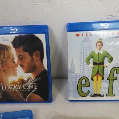 9 BluRay Movies: Elf, Twilight New Moon, the Fox and the Hound, Zac Efron Films