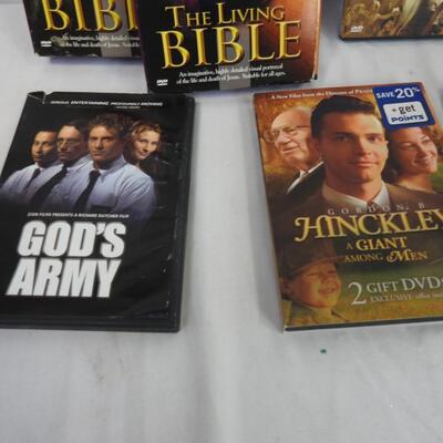 Christian and LDS Films: 2 The Living Bible VHS and God's Army
