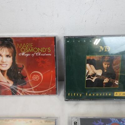 5 Christmas/Religious CDs: American Idol Holiday Classics, & Favorite Hymns