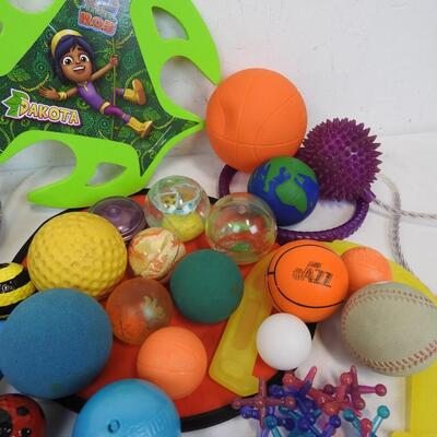 30+ Toy Lot: Lots of Balls, Sharks, Outdoor Toys