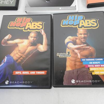 8 DVD Informative Films: Hip Hop Abs and Yoga to The Dragon Chronicles