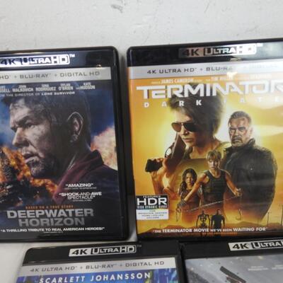 7 Ultra HD and Bluray Movies: Tenet to Terminator Dark Fate to LEGO Batman Movie