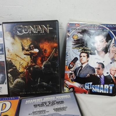 9 DVD Movies: Get Smart to Batman Begins to Conan the Barbarian to Soap