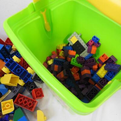 Assorted Lego and Megablock Toys, Duplo, Small Legos, Big Legos