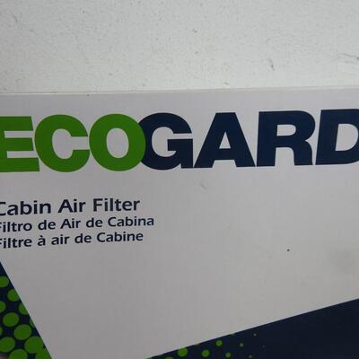 9 pc Automotive Lot: Cabin Air Filters, reflectors, Tire Foam, Scrapers