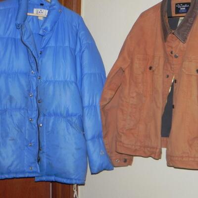 LOT 211  TWO MENS  COATS