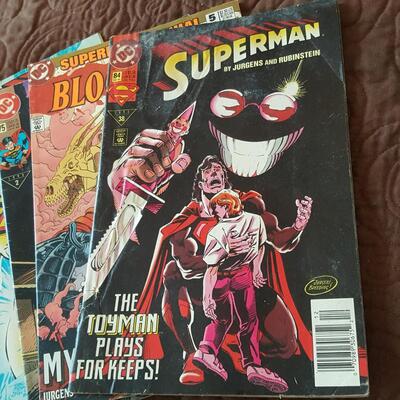 Collection of DC Superman Comic Magazines