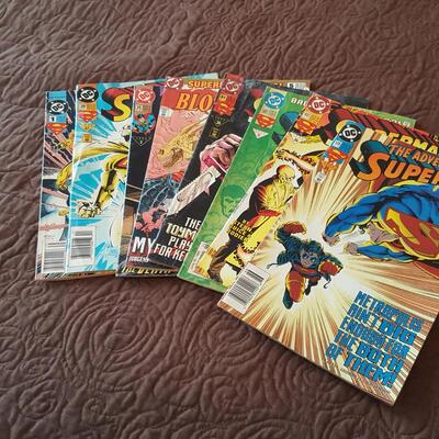 Collection of DC Superman Comic Magazines