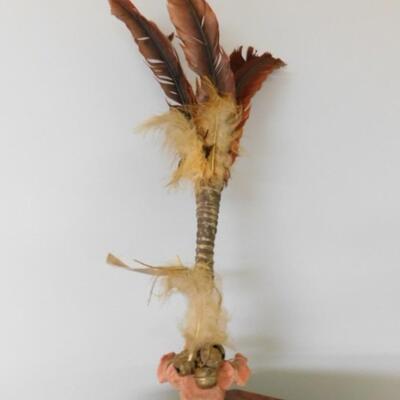 Hand Crafted Buffalo Rib Native American Dancing Stick
