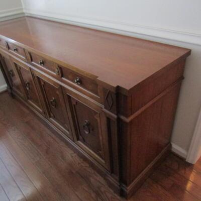Solid Wood Buffet Sideboard Made by Thomasville- Approx 73 3/4