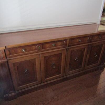 Solid Wood Buffet Sideboard Made by Thomasville- Approx 73 3/4