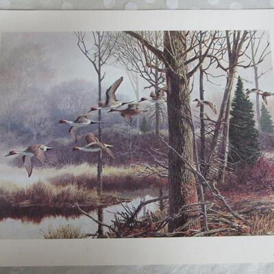 Flying Ducks Print, Remington Wildlife Art Collection, USA
