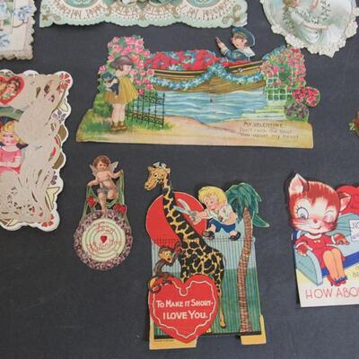 Lot of Vintage and Antique Valentines, Germany, USA
