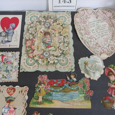 Lot of Vintage and Antique Valentines, Germany, USA