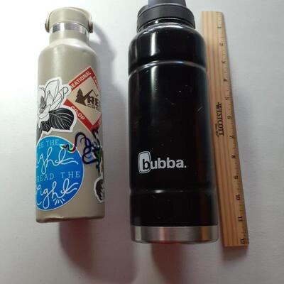 2 Aluminum drink bottles