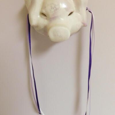 Ceramic Pig Face Mask