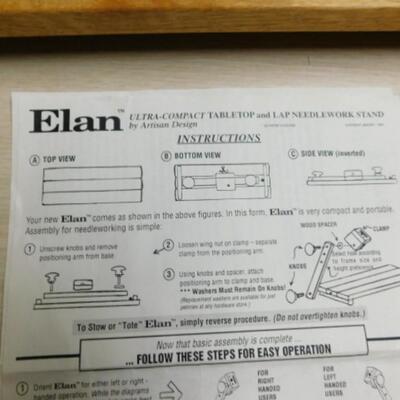 Elan Ultra-Compact Tabletop Needlework Frame
