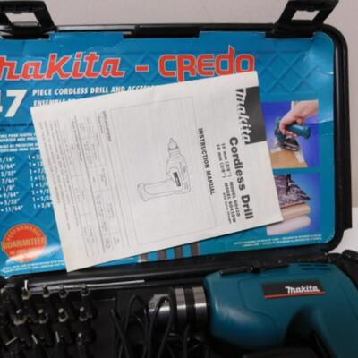 Makita 47 Piece Portable Drill and Accessory Set