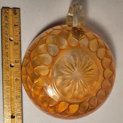 Vintage Amber Glass