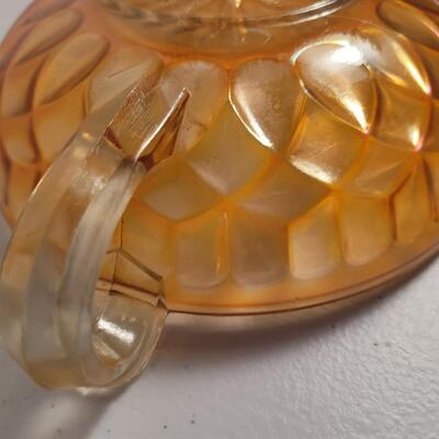Vintage Amber Glass