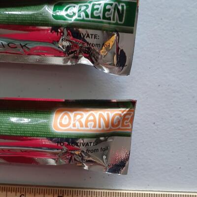 2 Coleman Glow Sticks