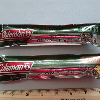 2 Coleman Glow Sticks