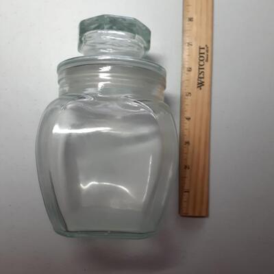 Vintage jar with lid