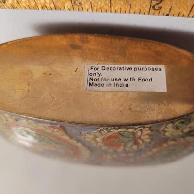 Brass vase