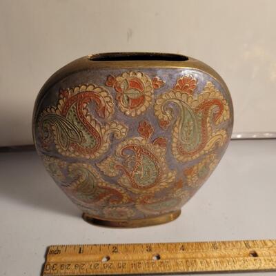 Brass vase