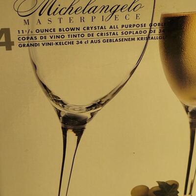 Lot 114: (6) Michelangelo Wine Glasses