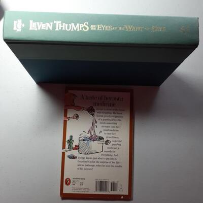 2 childrens books Lenen thumps and Georges marvelous medicine