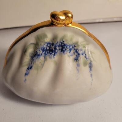 Porcelain purse bank