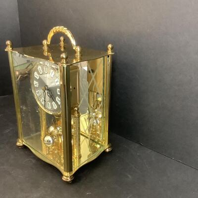 E - 709 Vintage Hamilton Carriage Style Clock ( battery operated )