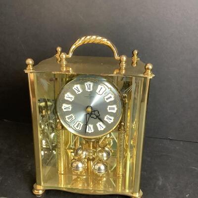 E - 709 Vintage Hamilton Carriage Style Clock ( battery operated )