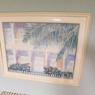 Framed Art Lithograph Limited Edition Artist's Proof #4 'Classic Conch' by Marcy R. Chapman
