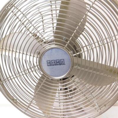 Heavy Duty Oscillating Fan with Stainless Finish Housing