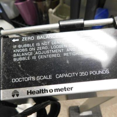 Health O Meter Floor Model Slide Weight Household Doctor's Scale