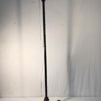 H747 Metal Black Bamboo Floor Lamp