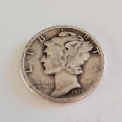 Old 1928 Silver Mercury Dime Bid or Buy Now Free Shipping