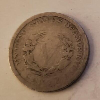 Old 1906 Liberty V Nickel Coin Free Shipping Bid or Buy Now