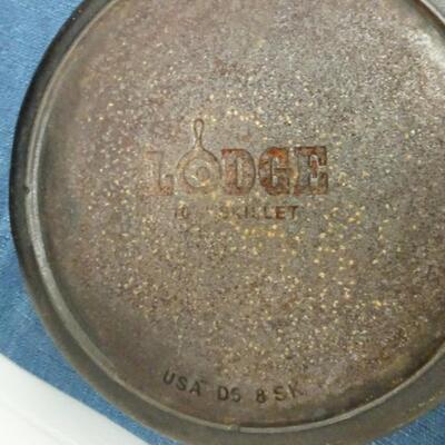 LOT 449  CAST IRON PANS