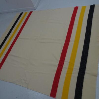 LOT 455  WOOL BLANKET