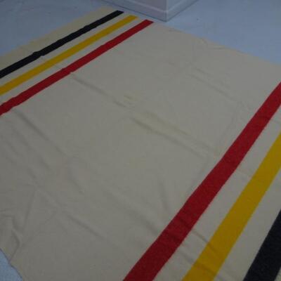 LOT 455  WOOL BLANKET